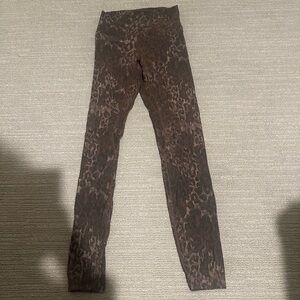 Lululemon align 28” leopard leggings